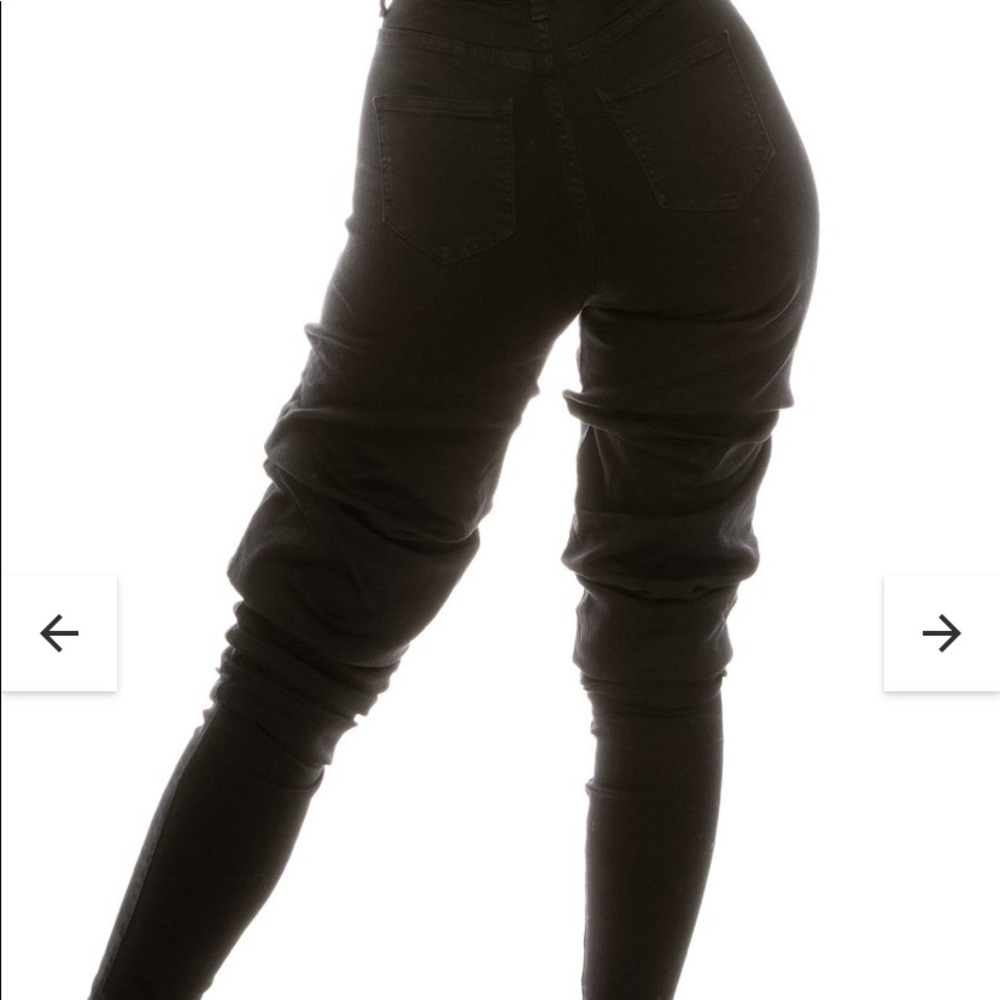 Aphrodite high-waisted-scrunch-up-ruched-jeans 27 - Picture 2 of 16